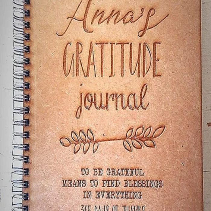 Personalised Wooden Engraved Notebook - Image 3