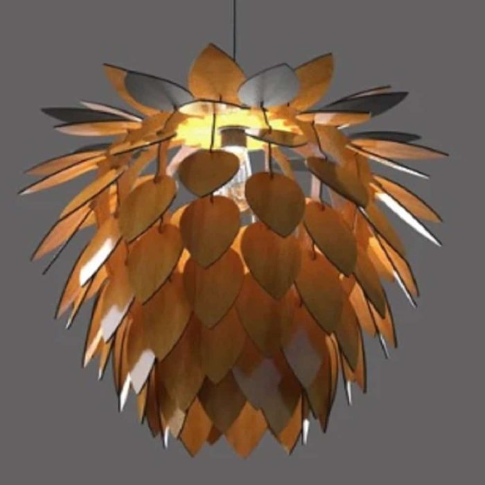 Wooden Pendant Light - Image 2