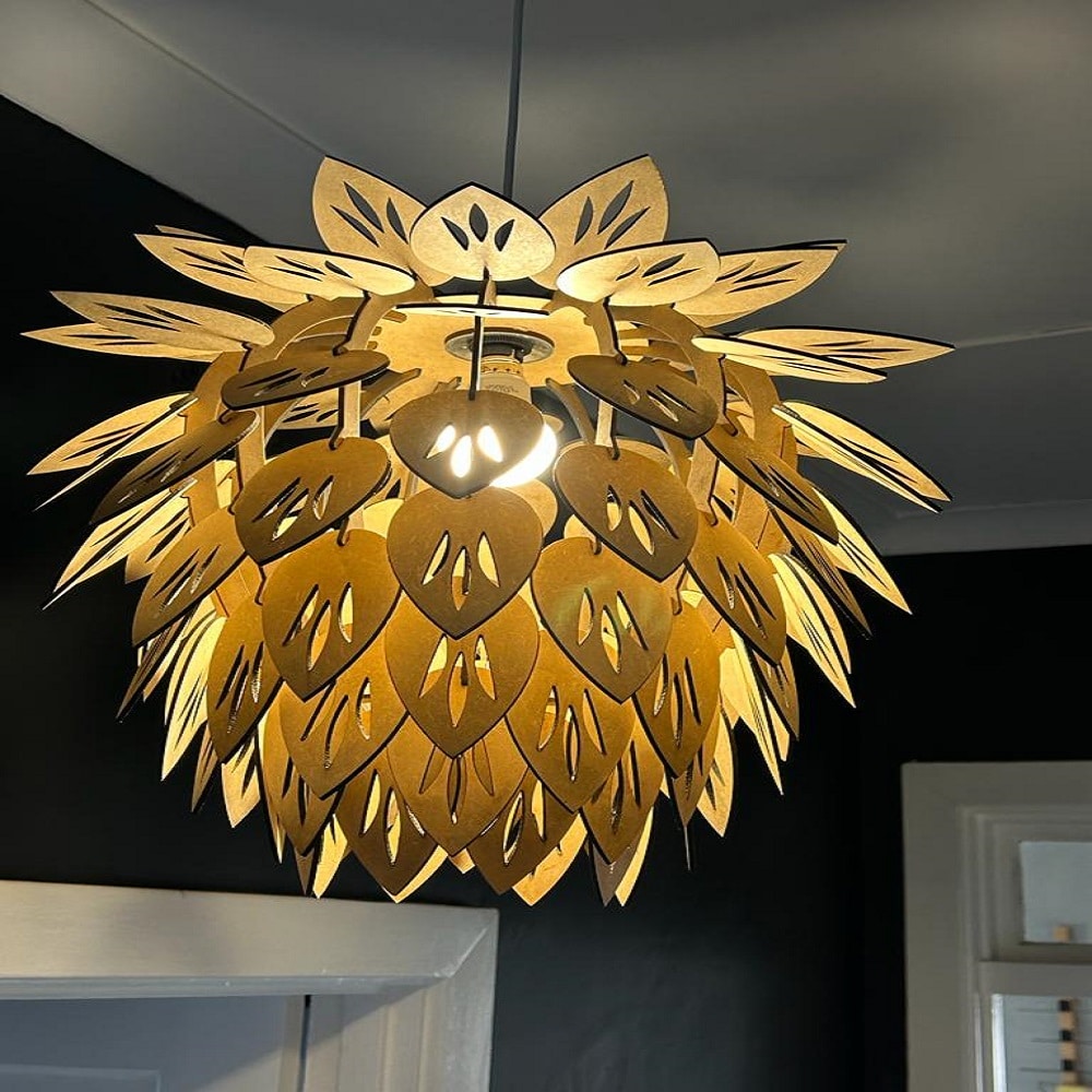 Wooden Pendant Light